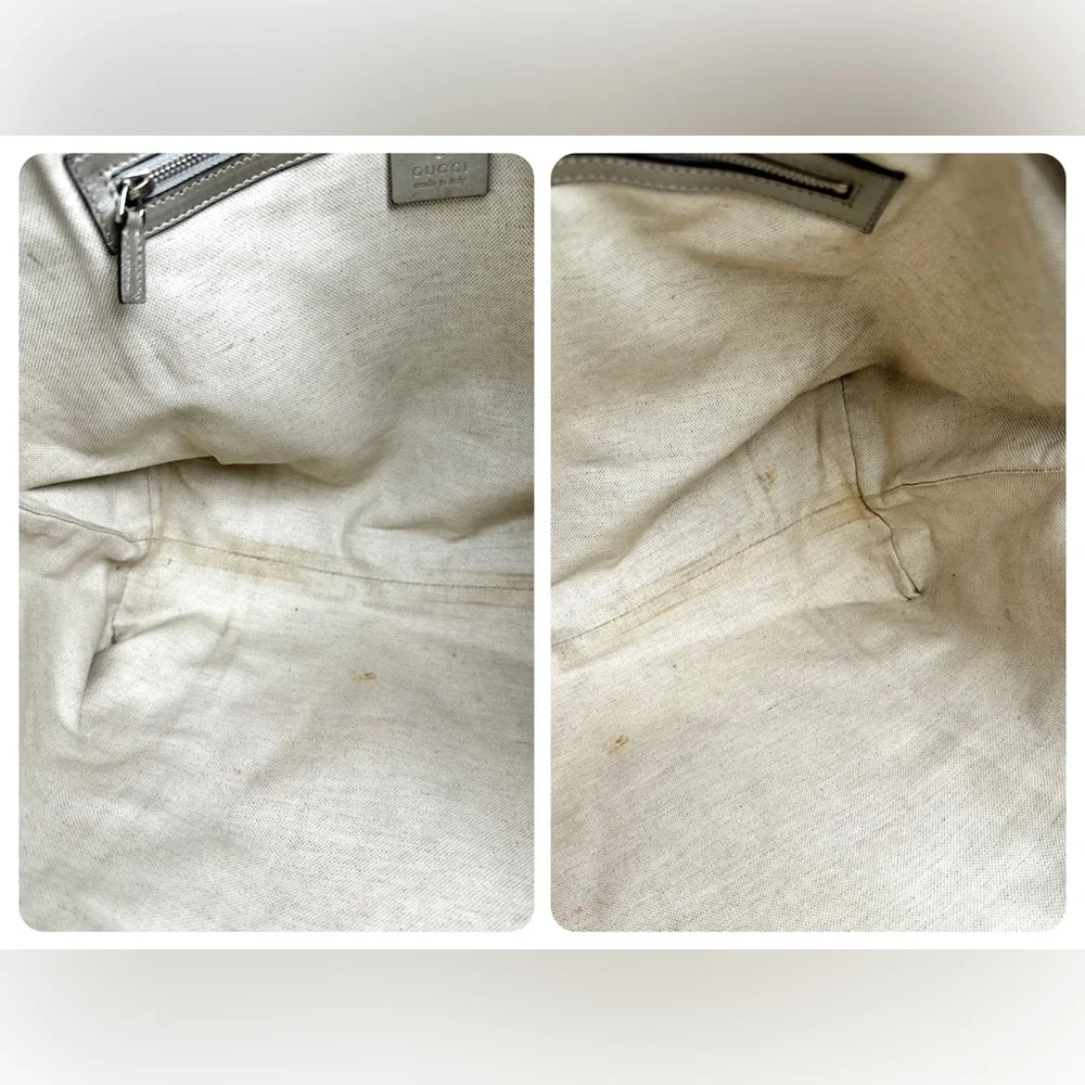 🤍Authentic Gucci Silver Joy GG Imprime Tote - Picture 14 of 16